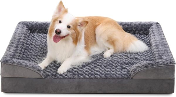 KSIIA Cama Perro Mediano, 91x68x16cm,...