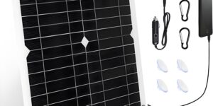 【12W 16V Panel Solar Portátil Kit】KWODE