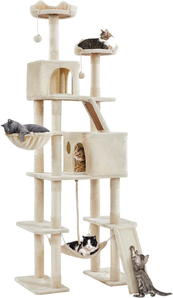 Yaheetech Rascador para Gatos Alto 209...