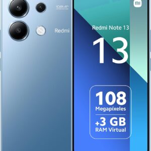 Xiaomi Redmi Note 13 4G - Smartphone de 6+128 GB, Pantalla d...