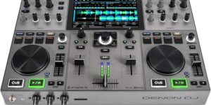 Denon DJ PRIME GO+ Controlador DJ portátil y mezclador con s
