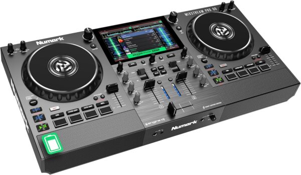 Numark Mixstream Pro Go - Controlador DJ portátil, batería, ...