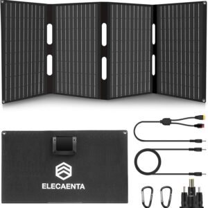 Cargador Solar Portátil ETFE 60W.