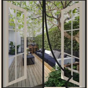 Risareyi Mosquitera Ventana Magnetica