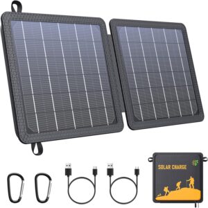 WASTDE Panel Solar Portatil 10W.