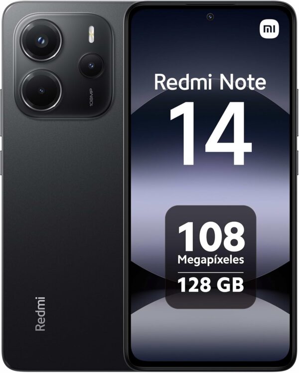 Xiaomi Redmi Note 14 - Smartphone de 6+128GB, Pantalla de 6....