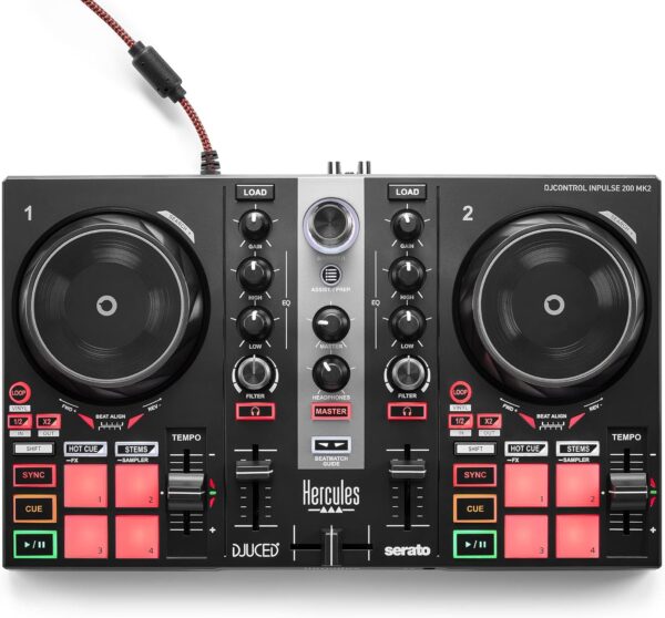 Hercules DJControl Inpulse 200 MK2 Controladora de DJ optimo...