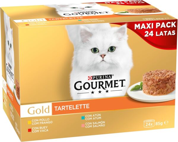 GOURMET Gold Tartelette, Comida Húmeda...