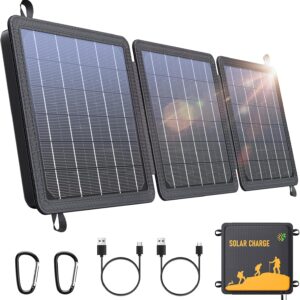 WASTDE Panel Solar Portatil 15W.