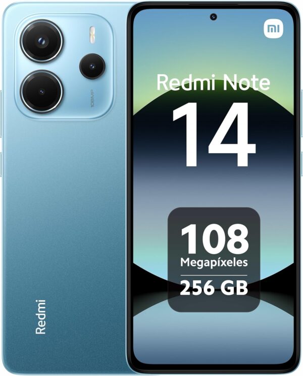 Xiaomi Redmi Note 14 - Smartphone de 8+256GB, Pantalla de 6....