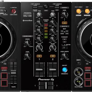Pioneer DJ DDJ-400. Controlador portátil de 2 canales para D