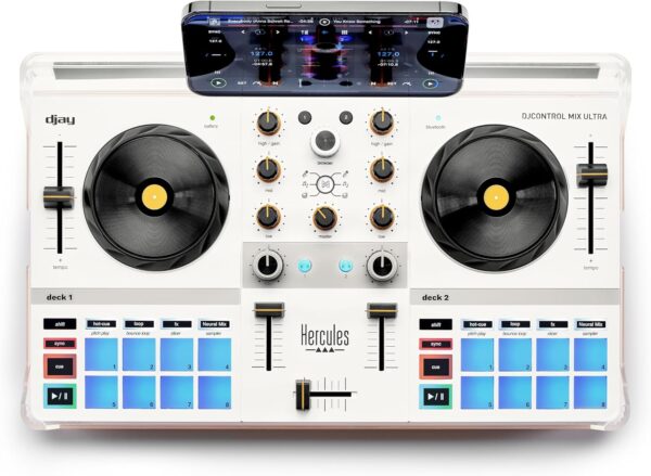 Hercules DJControl Mix Ultra – Controladora de DJ Portátil p...