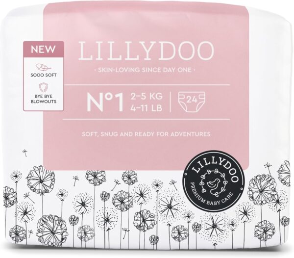Pañales LILLYDOO delicados con la piel...