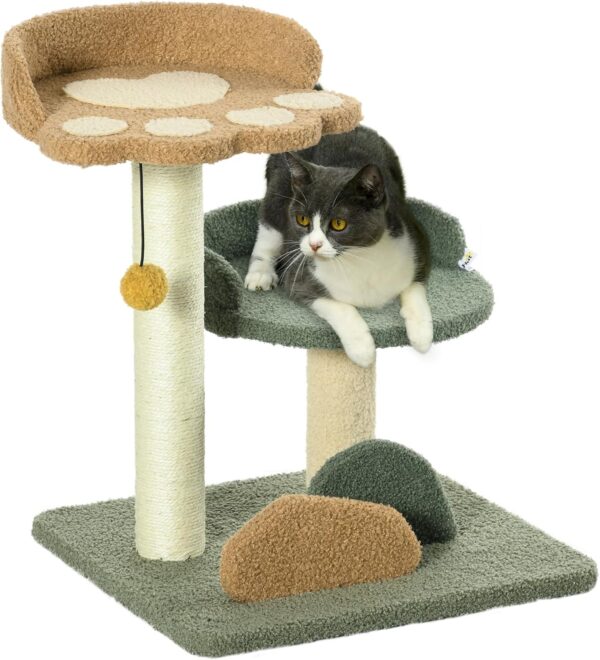 PawHut Árbol Rascador para Gatos...