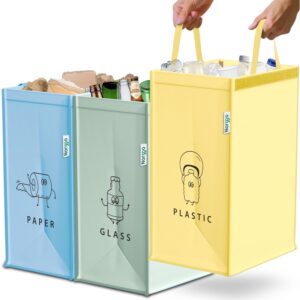 Norggo Cubos de basura de reciclaje