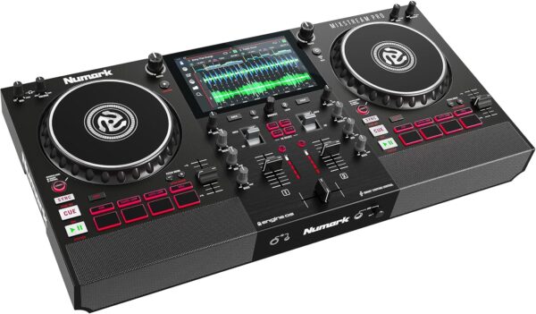 Numark Mixstream Pro Controlador DJ Autónomo con Altavoces, ...