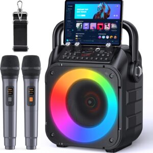 Singingmate Máquina de Karaoke. Altavoz Bluetooth portátil p