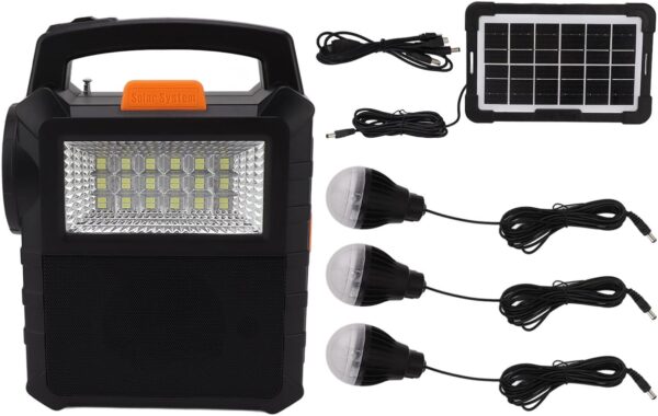 Generador Solar Portatil Estación De Energía Portátil Con Ge...