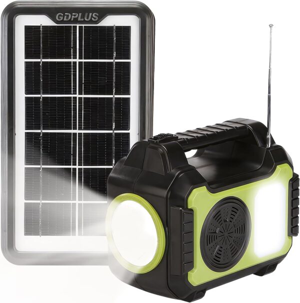 Generador solar portátil de 48 Wh