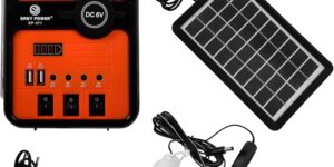 POPETPOP Generador Solar Con Panel Solar: Estación De Energí...