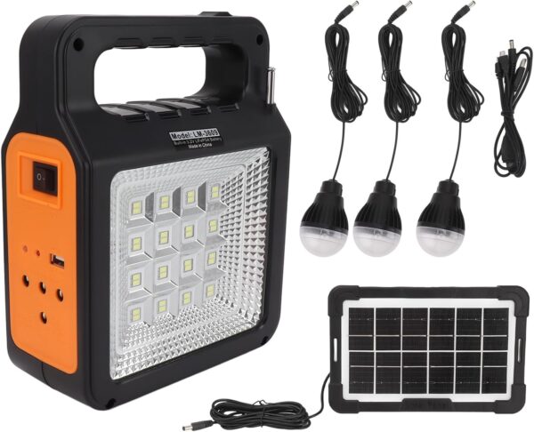 Banco de Energía Solar Portátil