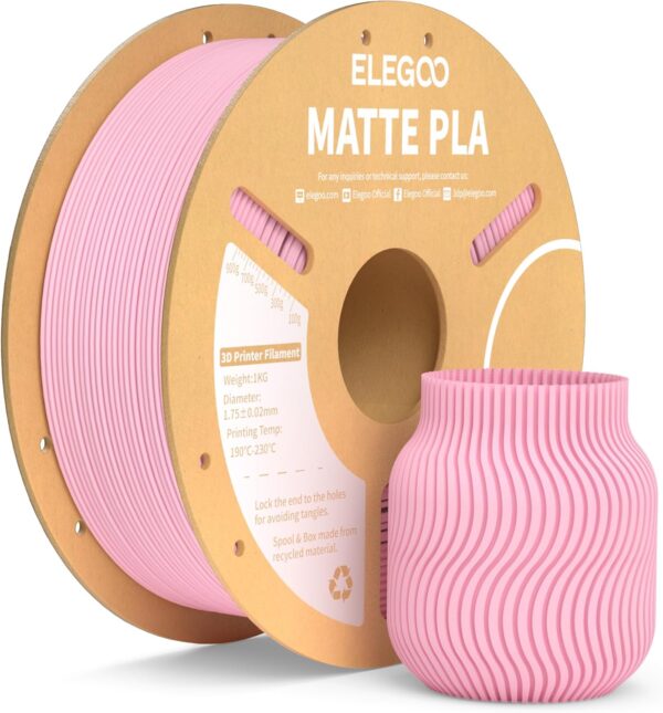 ELEGOO Filamento PLA MATE 1.75 1KG