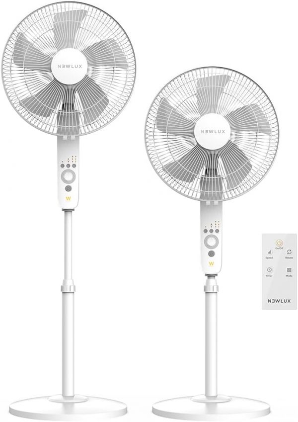 Newlux-Ventilador de Pie con Mando
