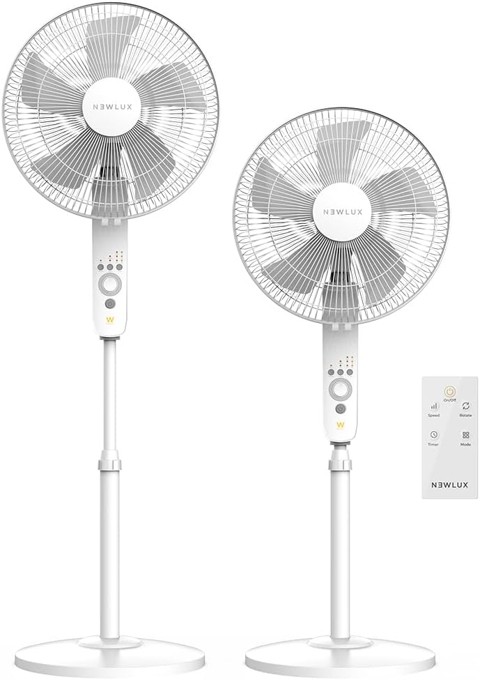 Newlux-Ventilador de Pie con Mando