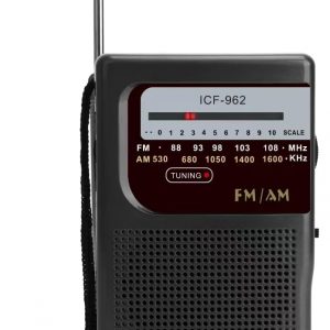 Radio portatil pequeña con