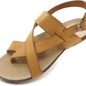 Harssidanzar Sandalias Piel Hombre
