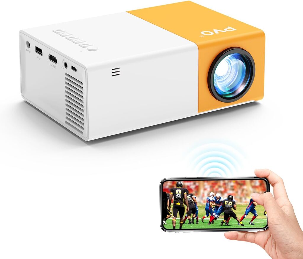 PVO Proyector WiFi Portátil, La