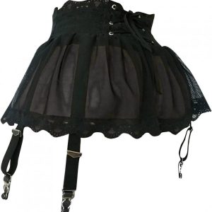 ROSVAJFY Mini Falda con Liguero