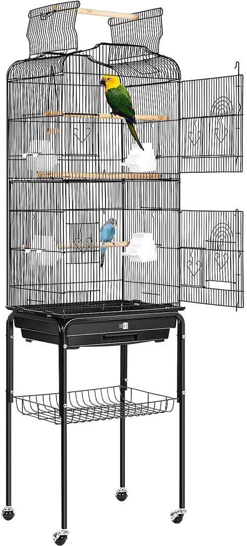 VIVOHOME 162cm Jaula de Aves con