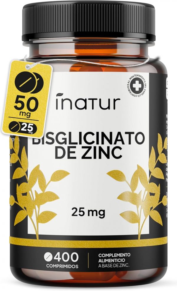 Zinc Bisglicinato 25 mg 400