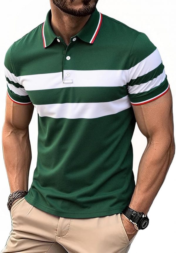 Zetieny Polo Hombre Manga Corta