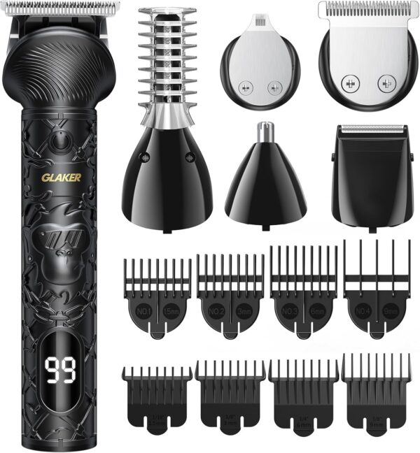 GLAKER Recortadora de Barba Hombre
