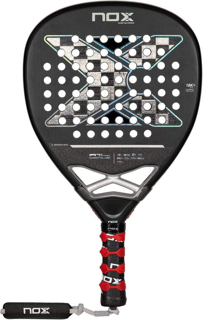Pala de Pádel NOX At Genius Attack 18k