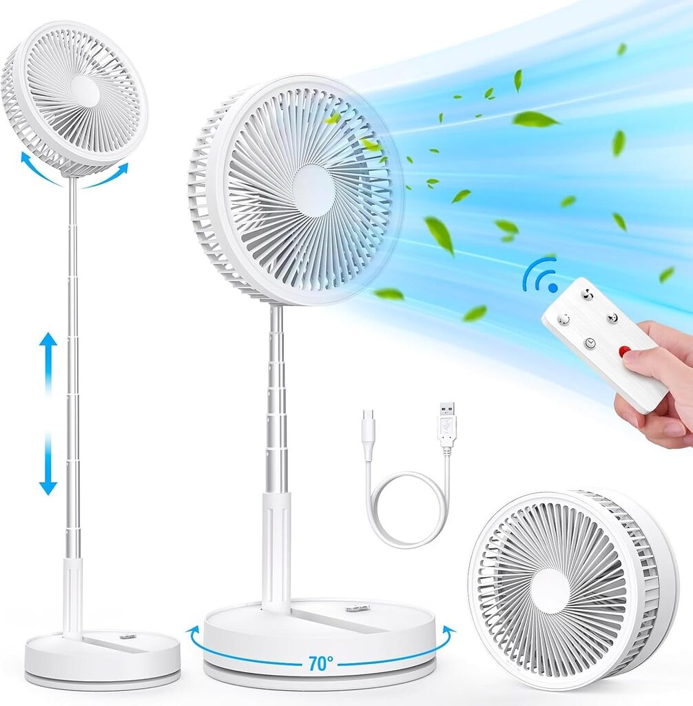 LIPETY Ventilador de Pie Oscilante