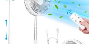 LIPETY Ventilador de Pie Oscilante