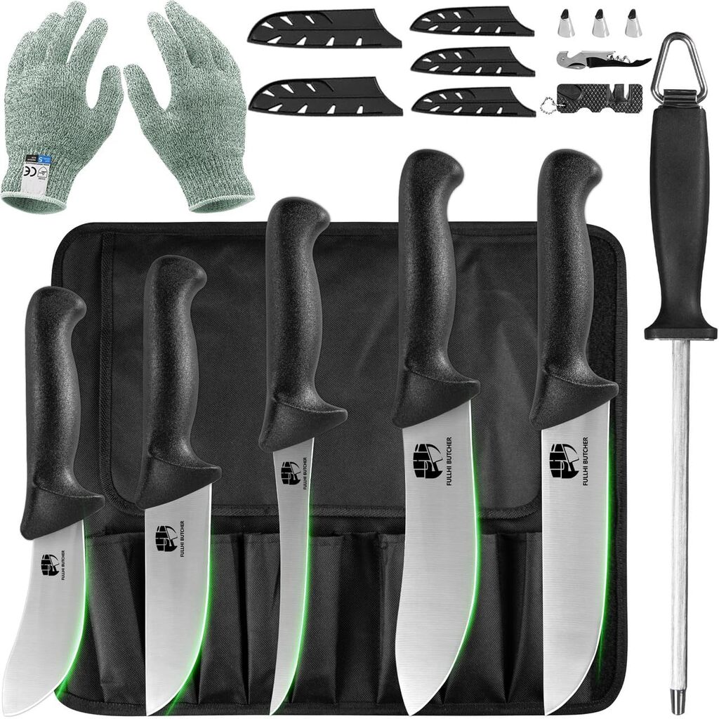 FULLHI 11PCS Juego de Cuchillos de