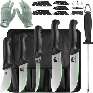 FULLHI 11PCS Juego de Cuchillos de
