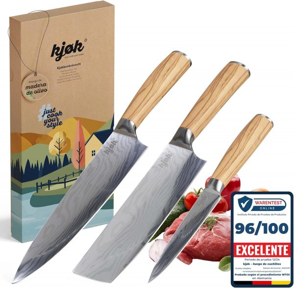 kjøk Juego de Cuchillos profesional