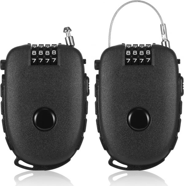 Fentar 2Pcs Candado Cable,