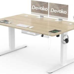 Devoko 140x80cm Escritorio Elevable