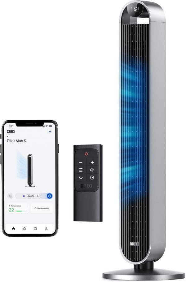 Dreo 25dB Ventilador de Torre con