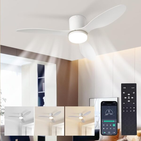HaoDrisk Ventilador de Techo con