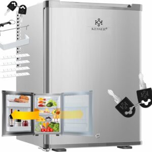 KESSER® Mini nevera con cerradura y