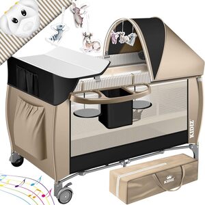 KIDIZ® Cuna de bebé 3 en 1 cama de