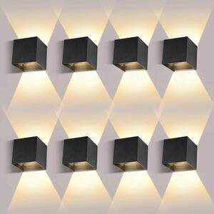 LEDMO 8 Piezas Aplique Pared