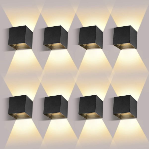 LEDMO 8 Piezas Aplique Pared
